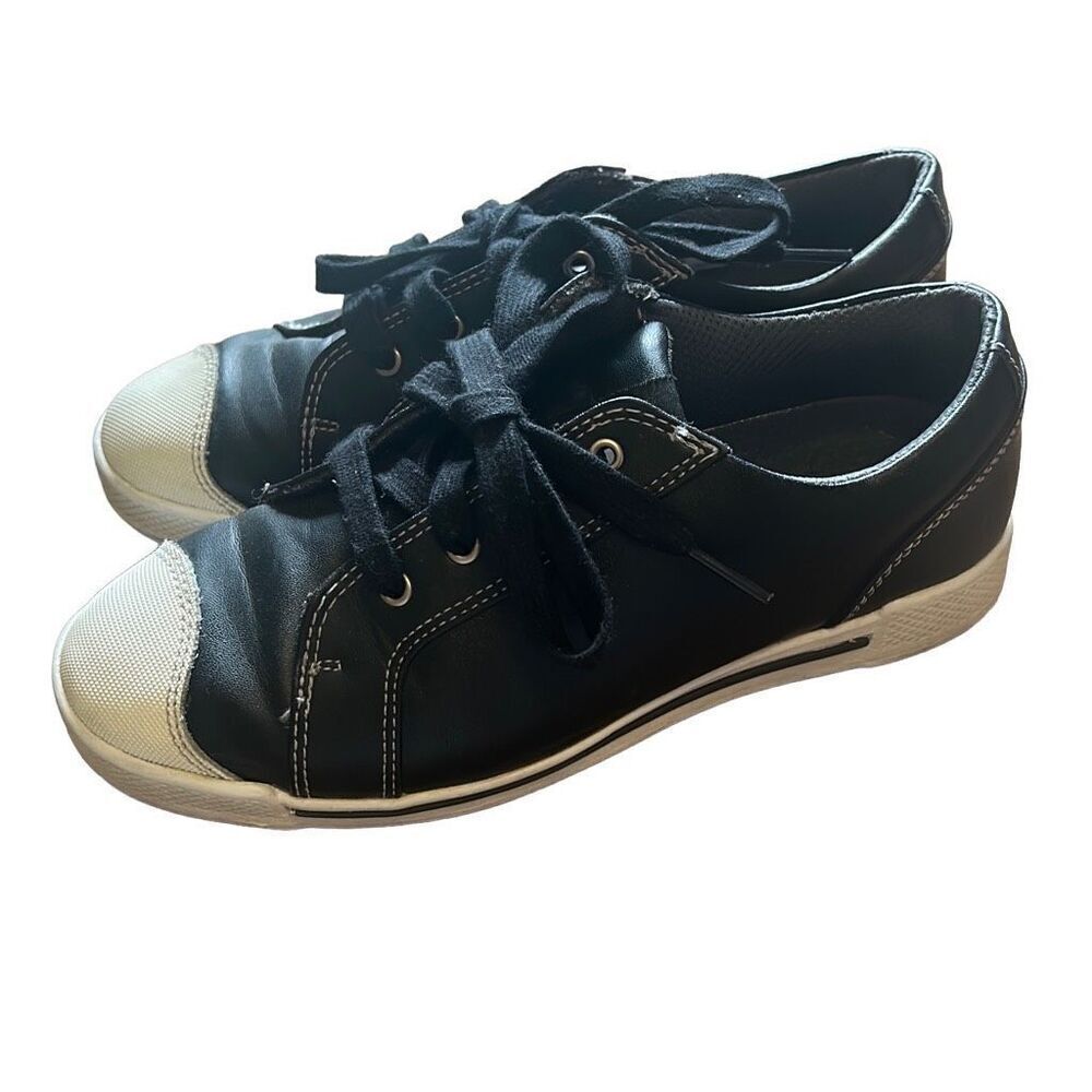 Footjoy‎ Junior 45024 Boys Size 5 Youth White Black Golf Shoes